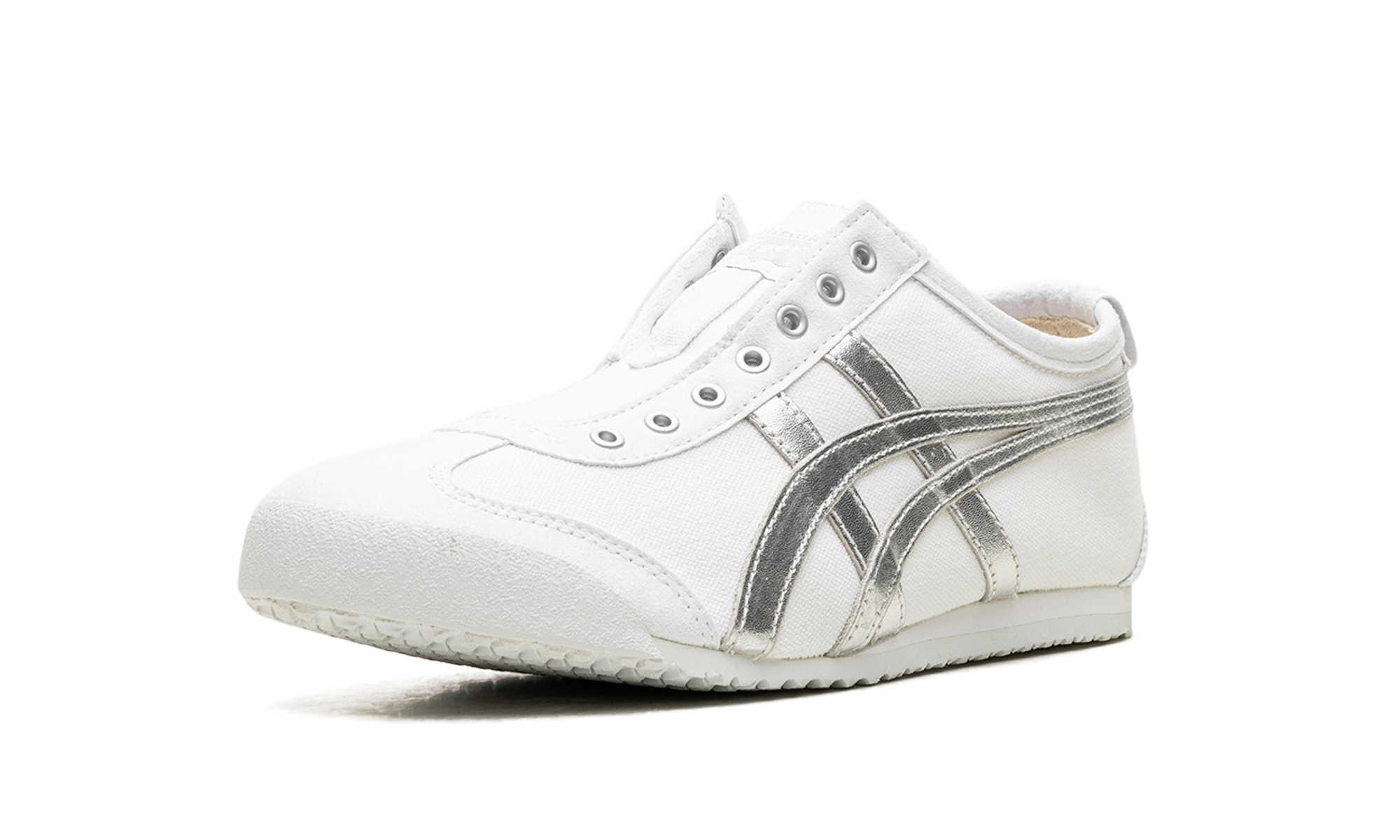 Onitsuka-tiger|mexico-66-slip-on-white-pure-silver-132384